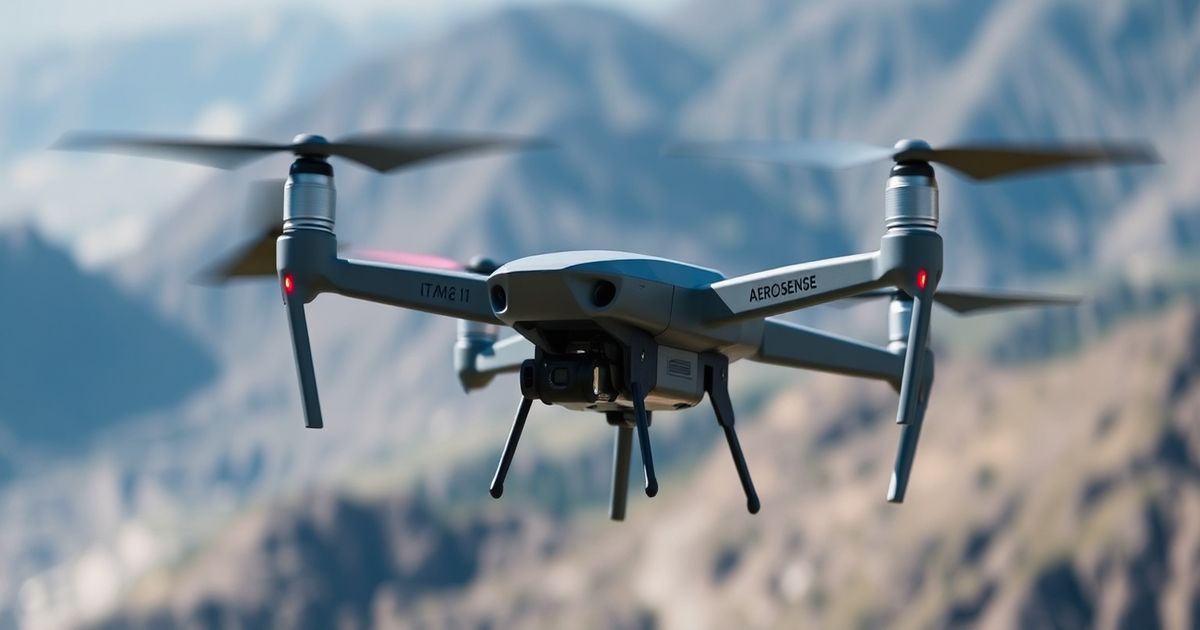 Aerosense Revolutionizes Disaster Response With Long-Range Rescue Drone
