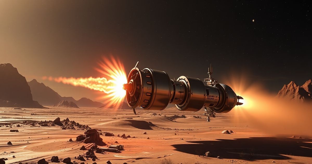 Breakthrough Nukes Mars Bound As Pioneering Propulsion System Takes Shape