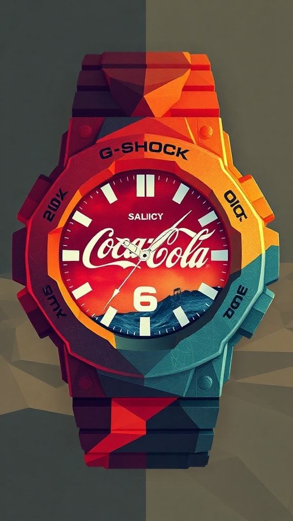 Casio Unveils Revolutionary Casioak Watch With Coca-Cola Twist