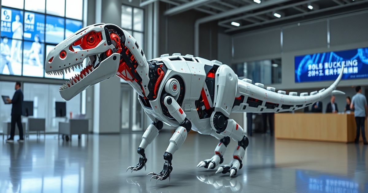 China Unveils Dinosaur-Like Robots Powered By Cutting Edge Ai Technology