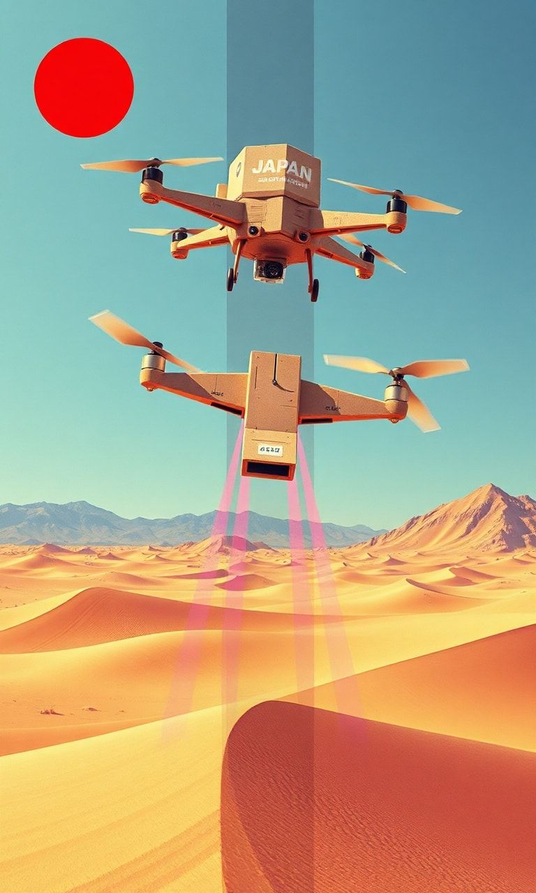 Japan Unveils Cardboard Drone Plan Amidst Global Military Upgrades