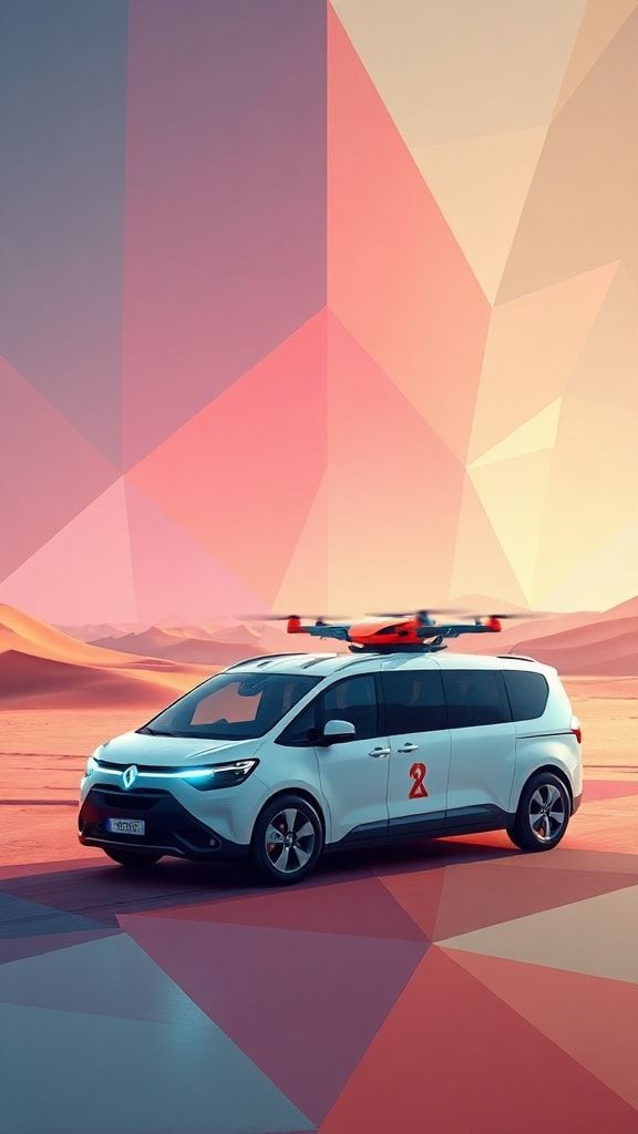 Renault Unveils Vision4Rescue: Game-Changing Drone Mobile Command Center Revs Up Emergency Services