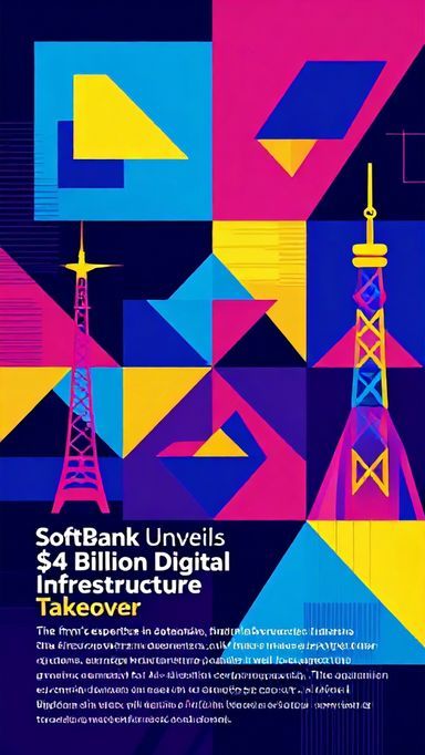 Softbank Unveils 4 Billion Digital Infrastructure Takeover