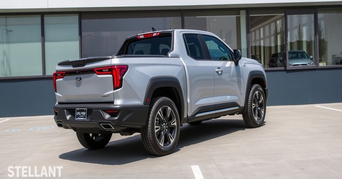 Stellantis Pushes Back Electric Pickup Launch To Focus On Revolutionary Hybrid Ramcharger