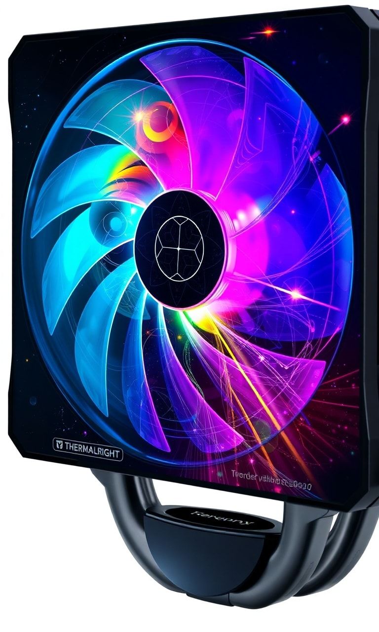 Thermalright Unveils Revolutionary Cpu Cooler With Detachable Gaming Screen