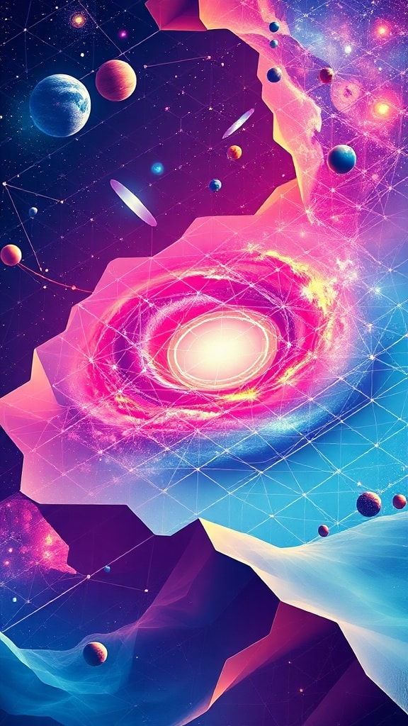 Unraveling The Cosmos Hidden Blueprint: The Vast Web Connecting Galaxies