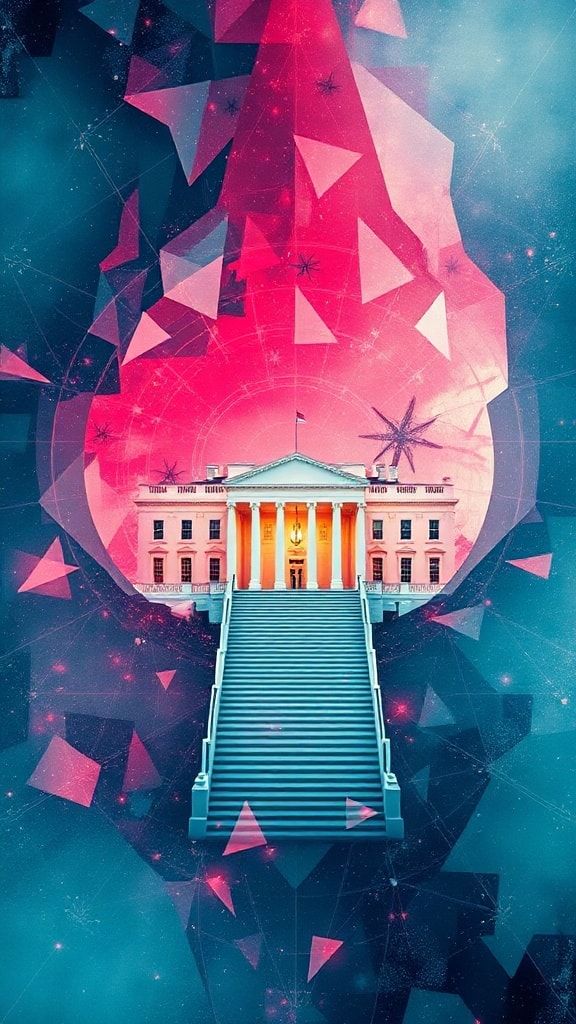 White House Welcomes Holiday Magic With Breathtaking Drone Tour Of Its Grand Staircase